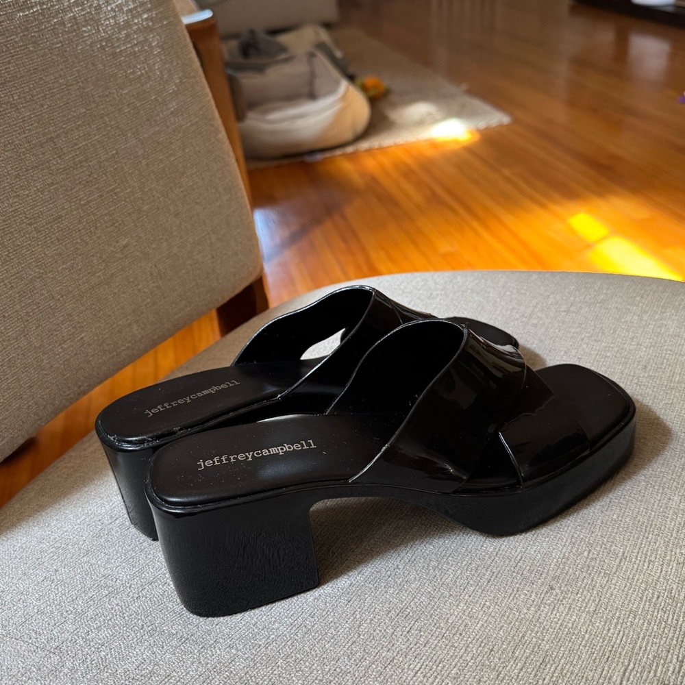 Jeffrey Campbell Bubblegum platform sandals